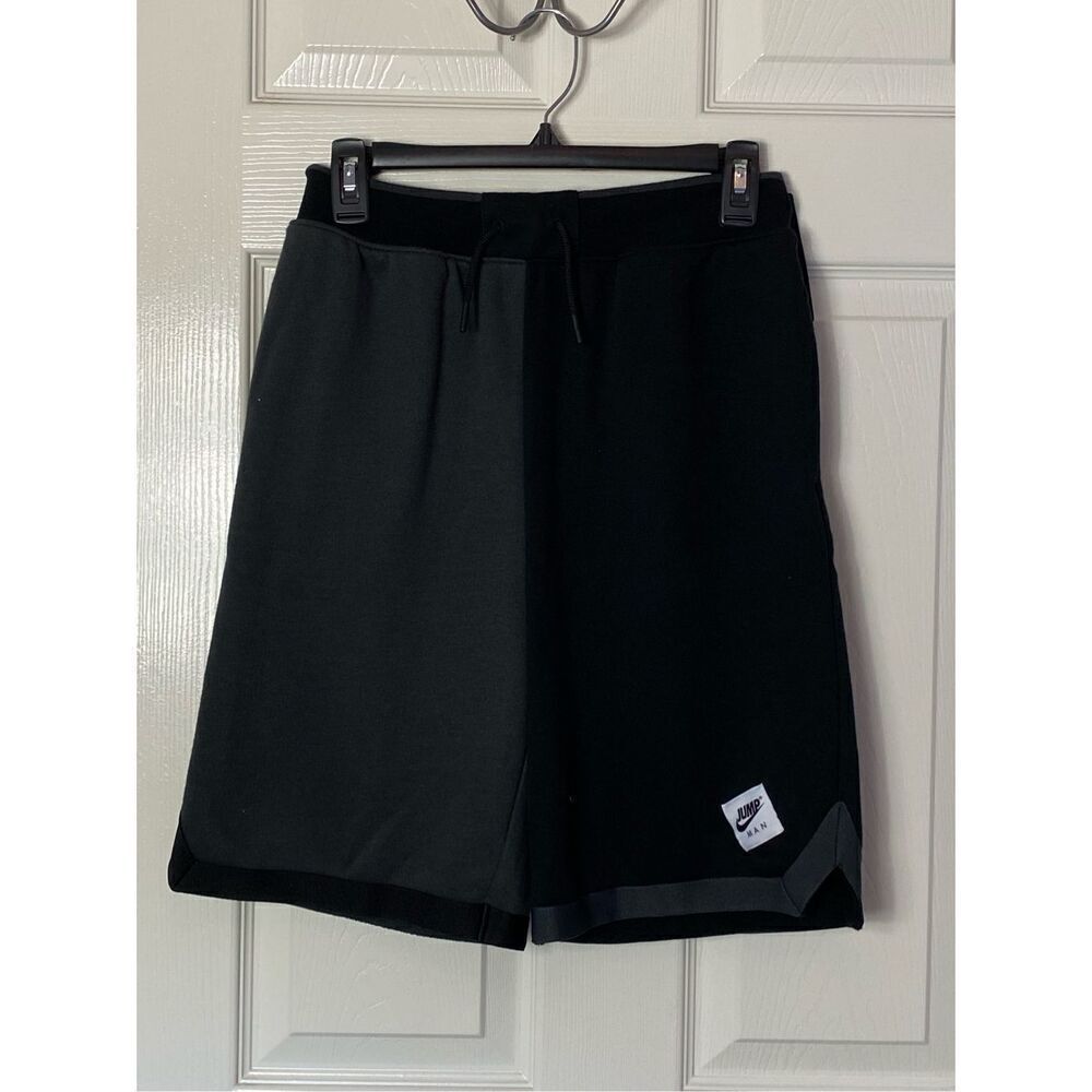 Jordan Boys XLarge Gray/Black Heavy Jumpman Bicolor Bermuda Shorts